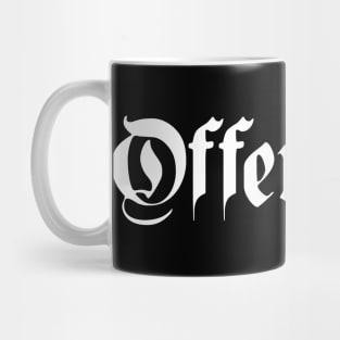 Offenburg written with gothic font Mug